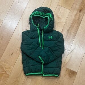 Under Armour Forest Green Puffer Jacket